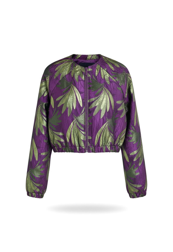 dolce & gabana damska krótka kurtka we wzory mowo fashion