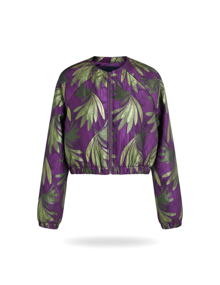 dolce & gabana damska krótka kurtka we wzory mowo fashion
